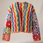 Handmade organic cotton crochet vest by Ana Chic