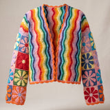 Handmade organic cotton crochet vest by Ana Chic