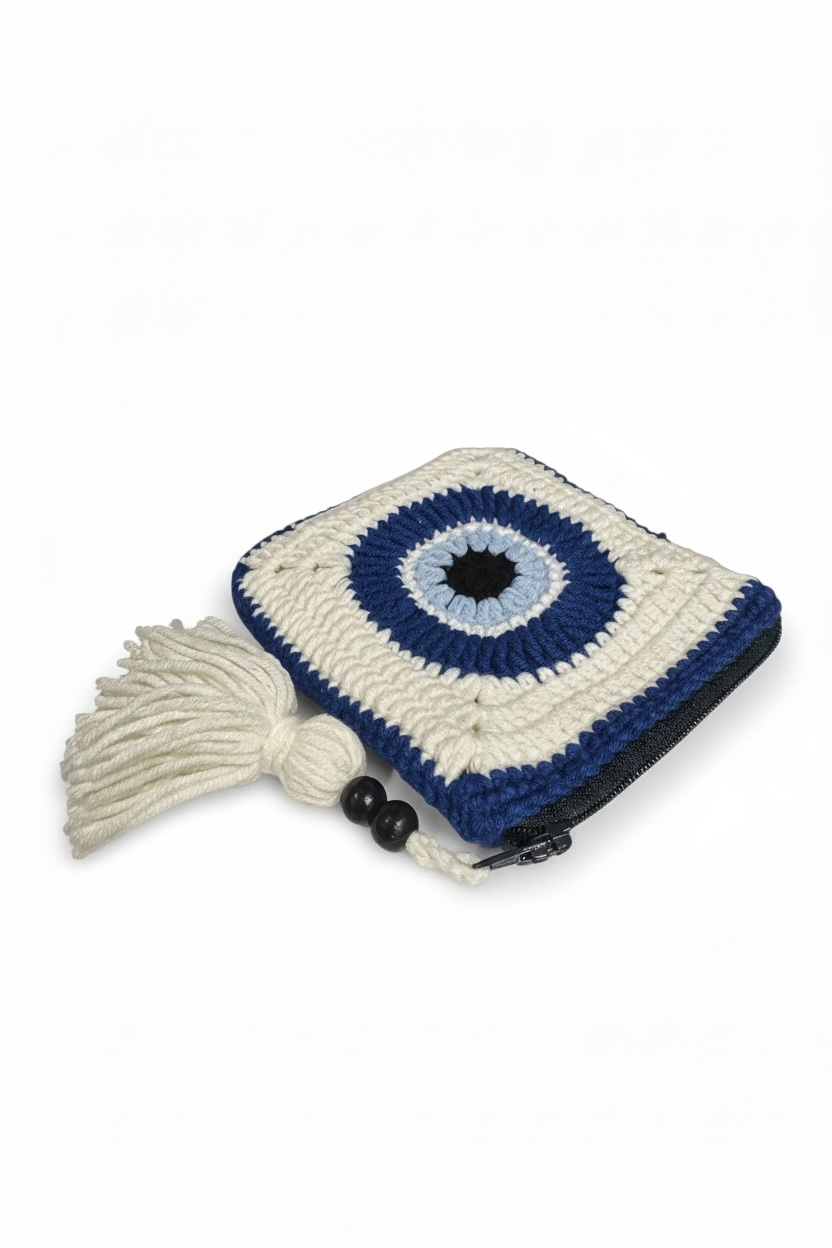 Mini — handmade organic cotton crochet accessories by Ana Chic, detail 2