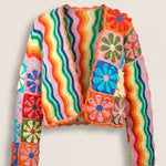 Handmade organic cotton cardigan by Ana Chic