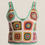 Handmade organic cotton crochet top by Ana Chic