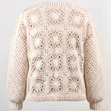 Vanilla Cream Crochet Cardigan