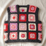 Handmade organic cotton vest by Ana Chic