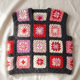 Handmade organic cotton vest by Ana Chic