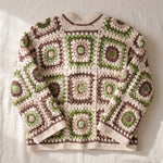 Handmade organic cotton cardigan by Ana Chic
