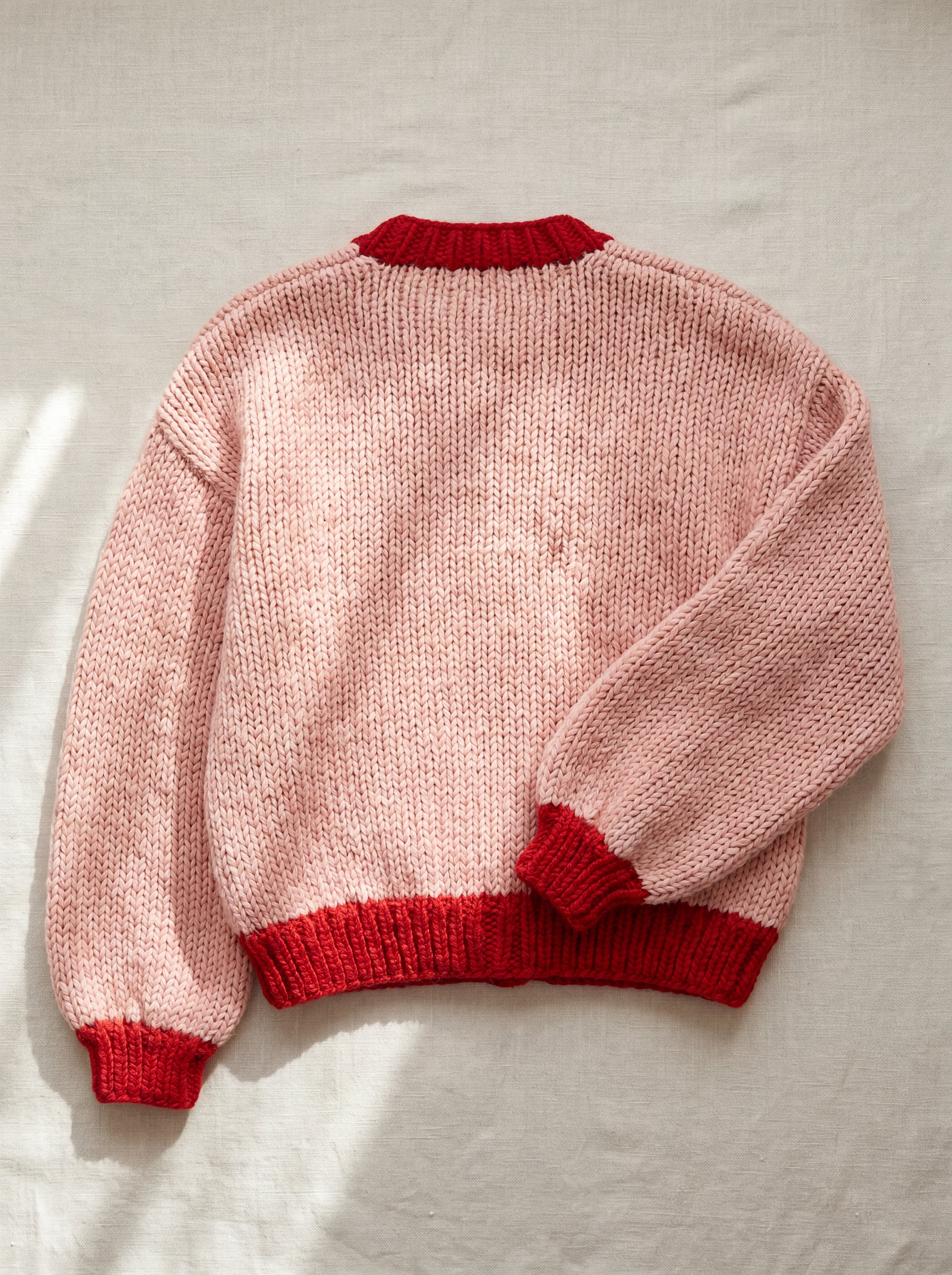 Handmade organic cotton cardigan by Ana Chic