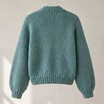 Handmade organic cotton crochet cardigan by Ana Chic