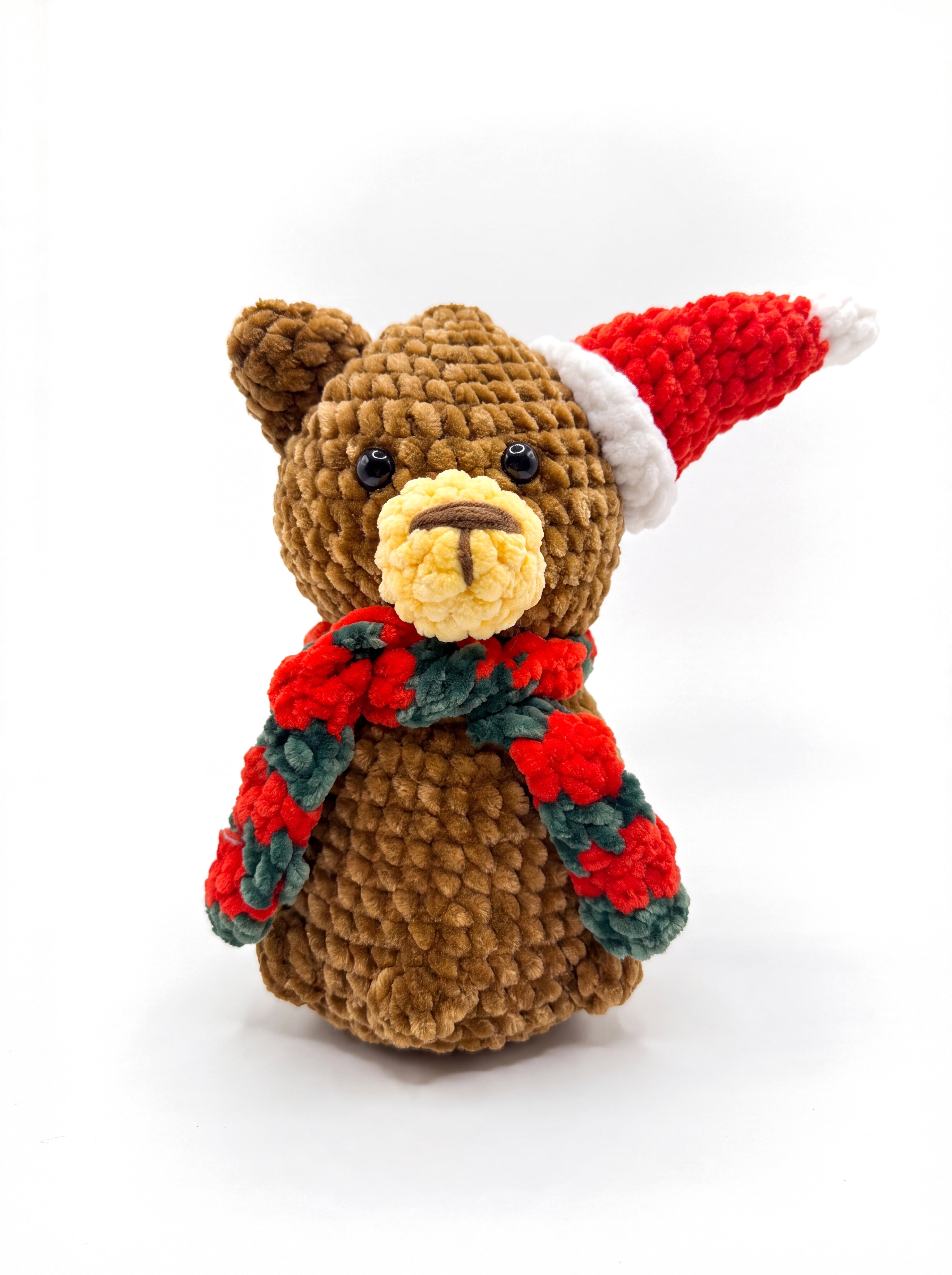 Bear Toy, handmade crochet figure by Ana Chic