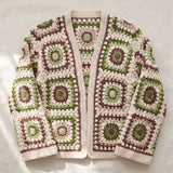 Handmade organic cotton cardigan by Ana Chic