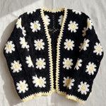 Handmade organic cotton cardigan by Ana Chic