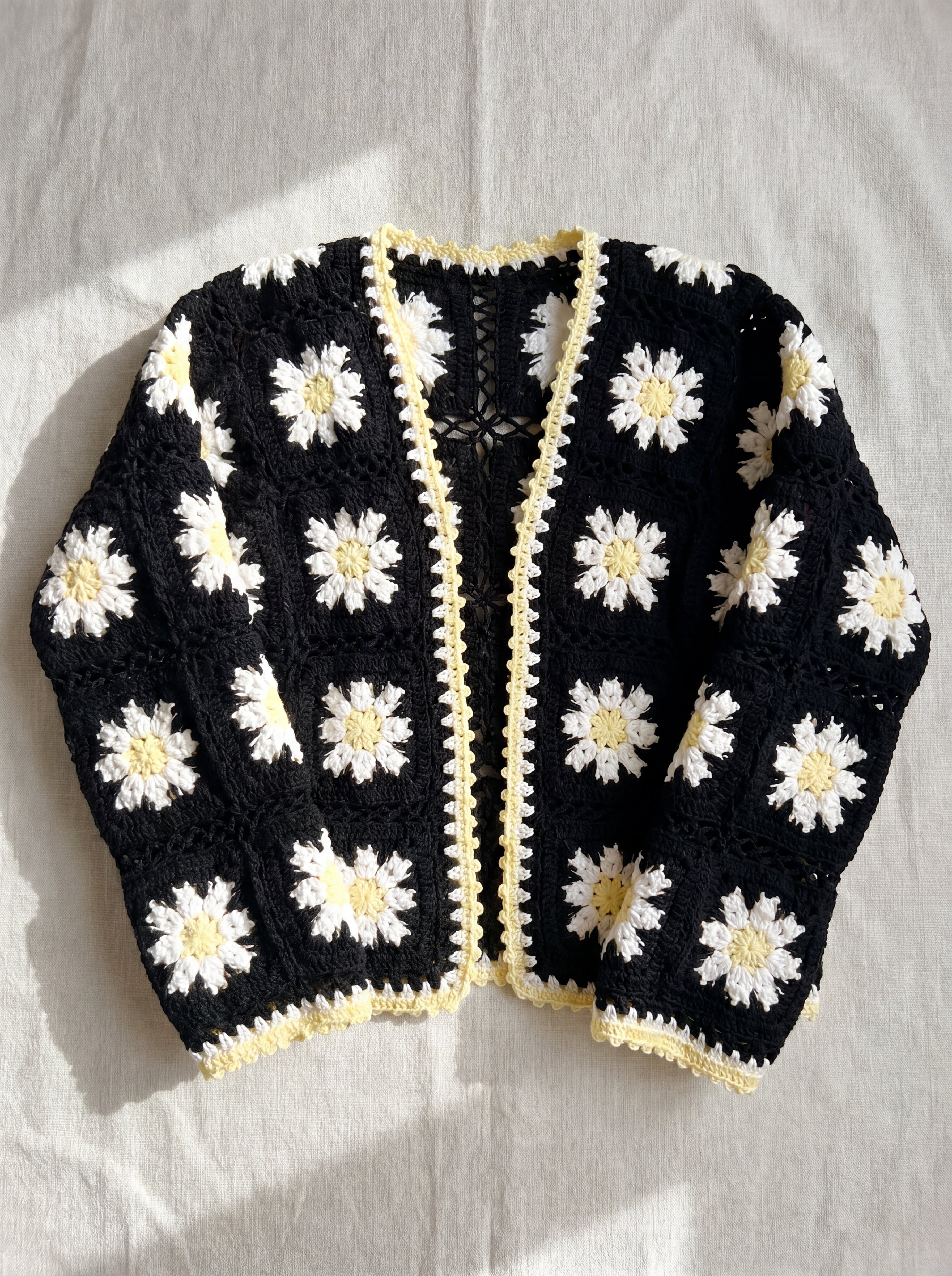 Handmade organic cotton cardigan by Ana Chic