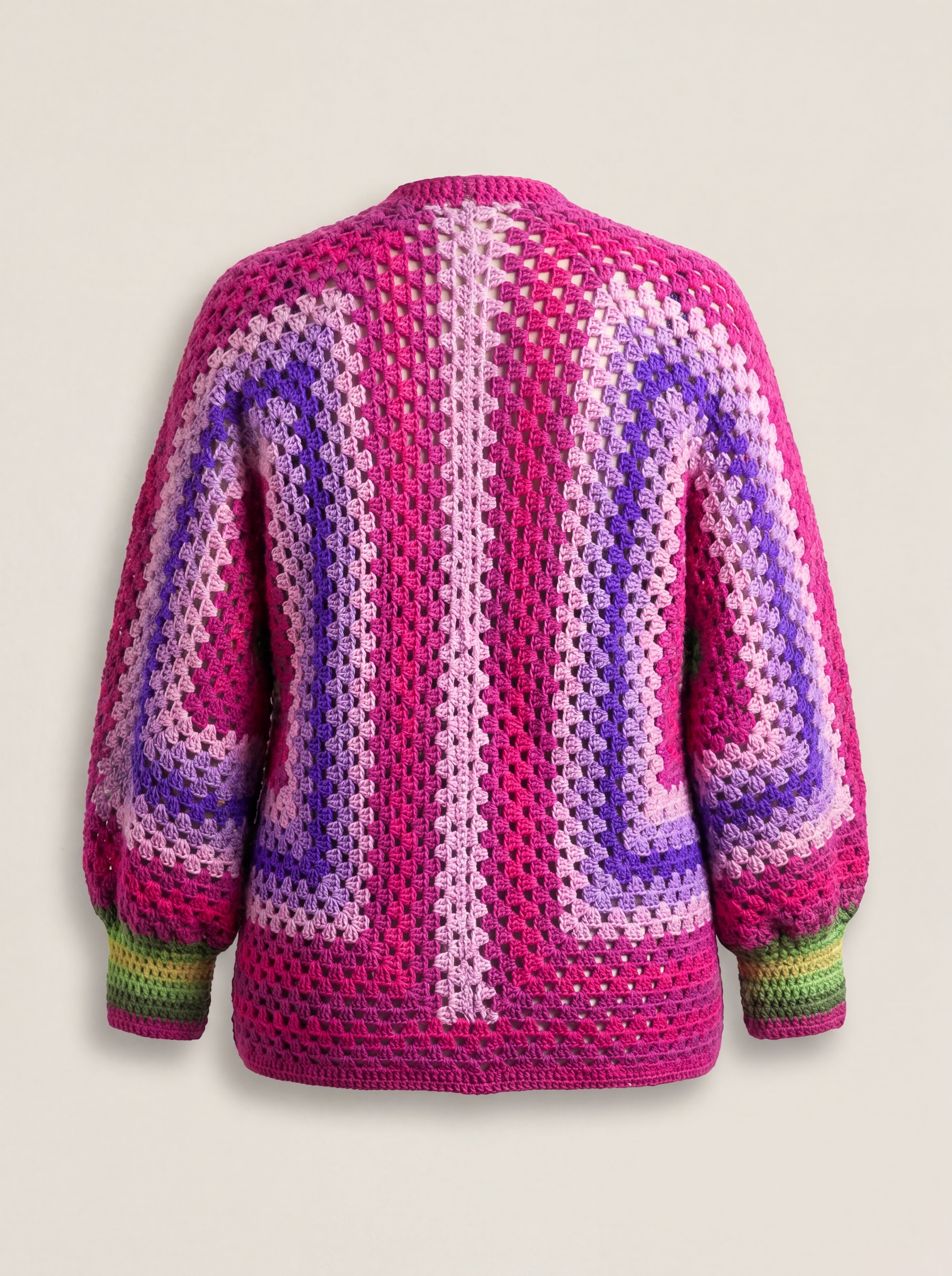 Handmade organic cotton cardigan by Ana Chic