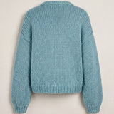 Handmade chunky wool knitted cardigan by Ana Chic