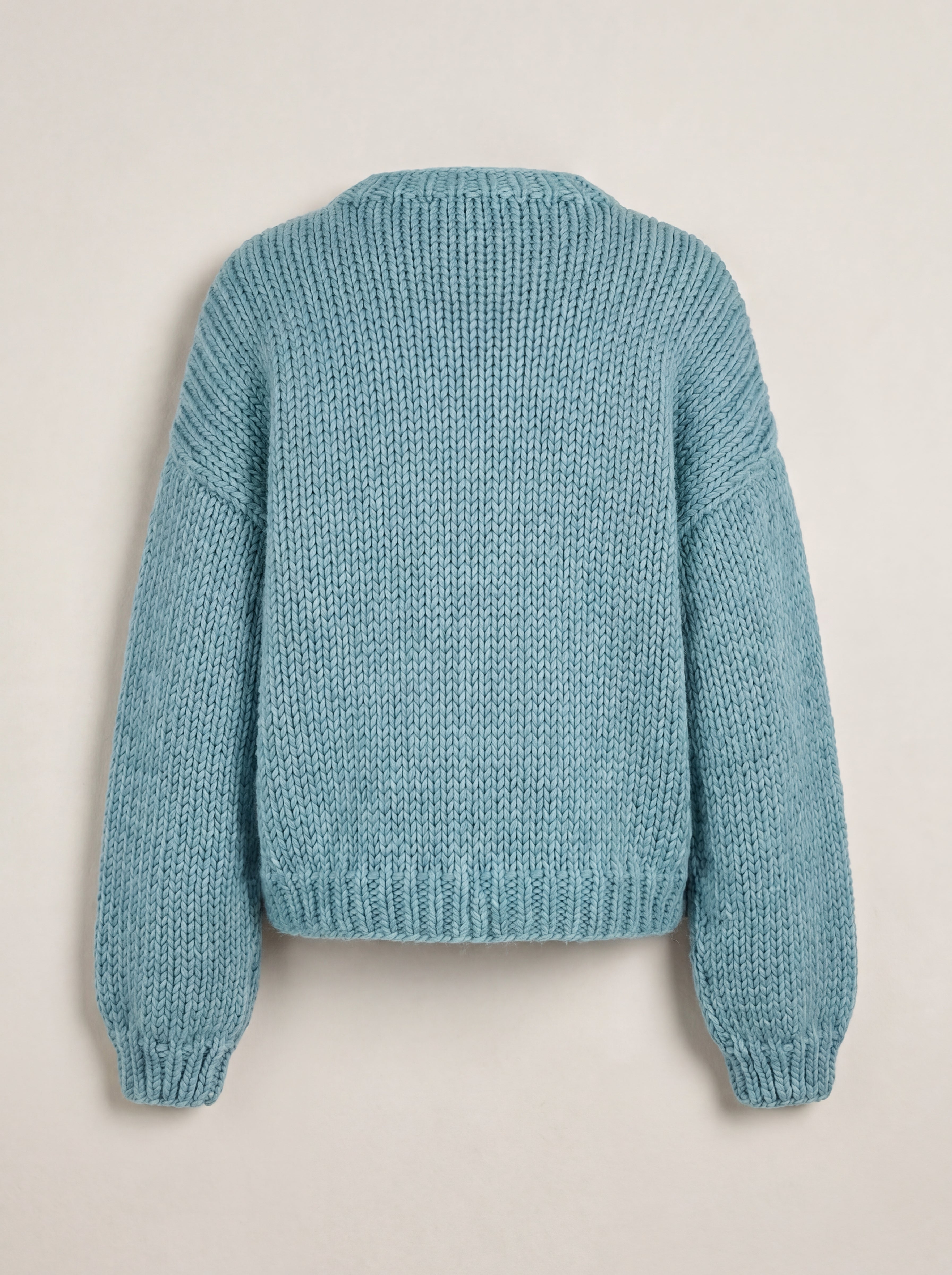 Handmade chunky wool knitted cardigan by Ana Chic