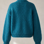 Handmade chunky wool knitted cardigan by Ana Chic