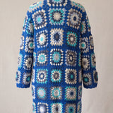 Handmade organic cotton crochet cardigan by Ana Chic