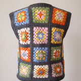 Handmade organic cotton vest by Ana Chic