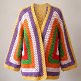 Handmade organic cotton cardigan by Ana Chic