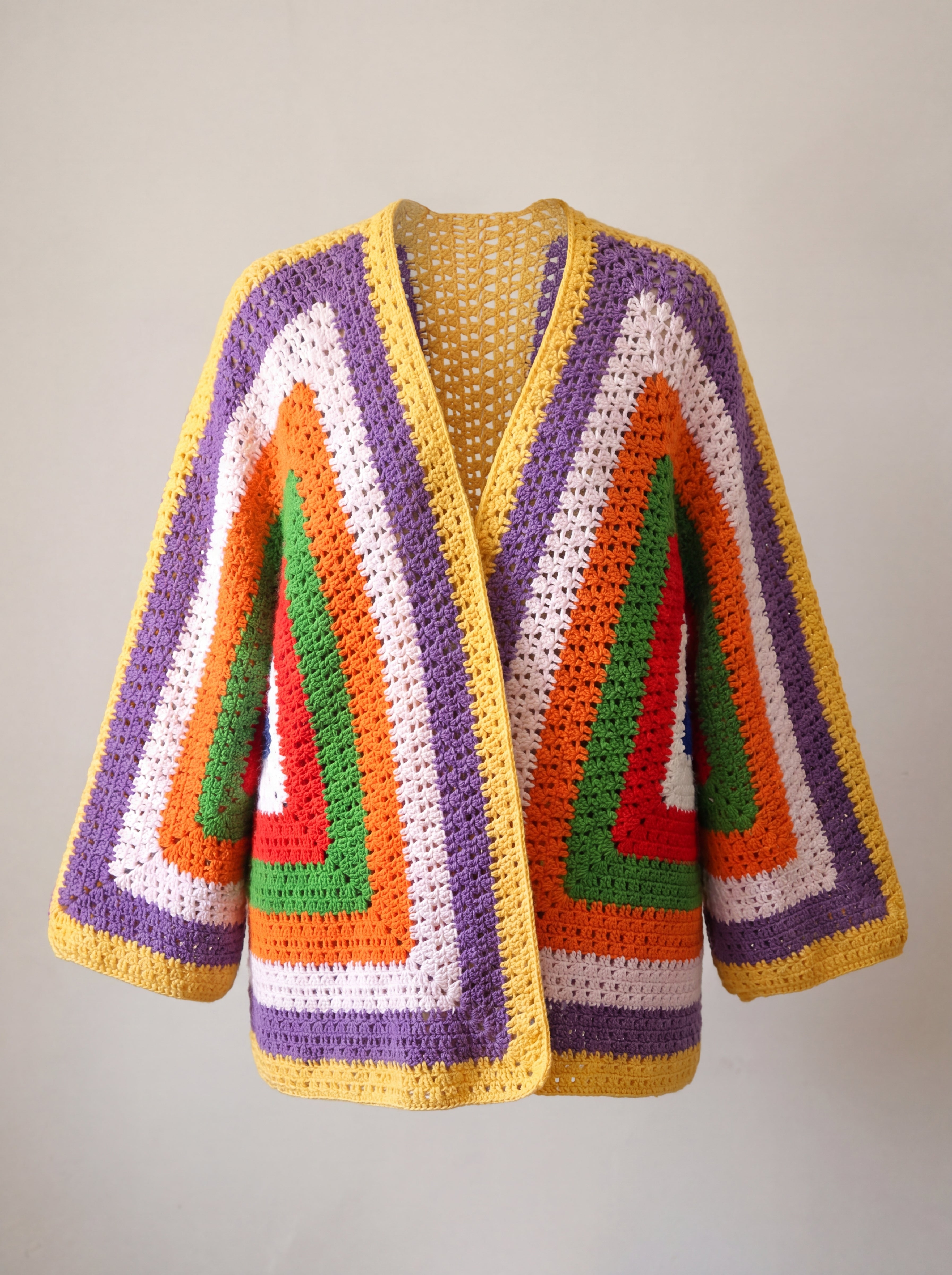 Handmade organic cotton cardigan by Ana Chic