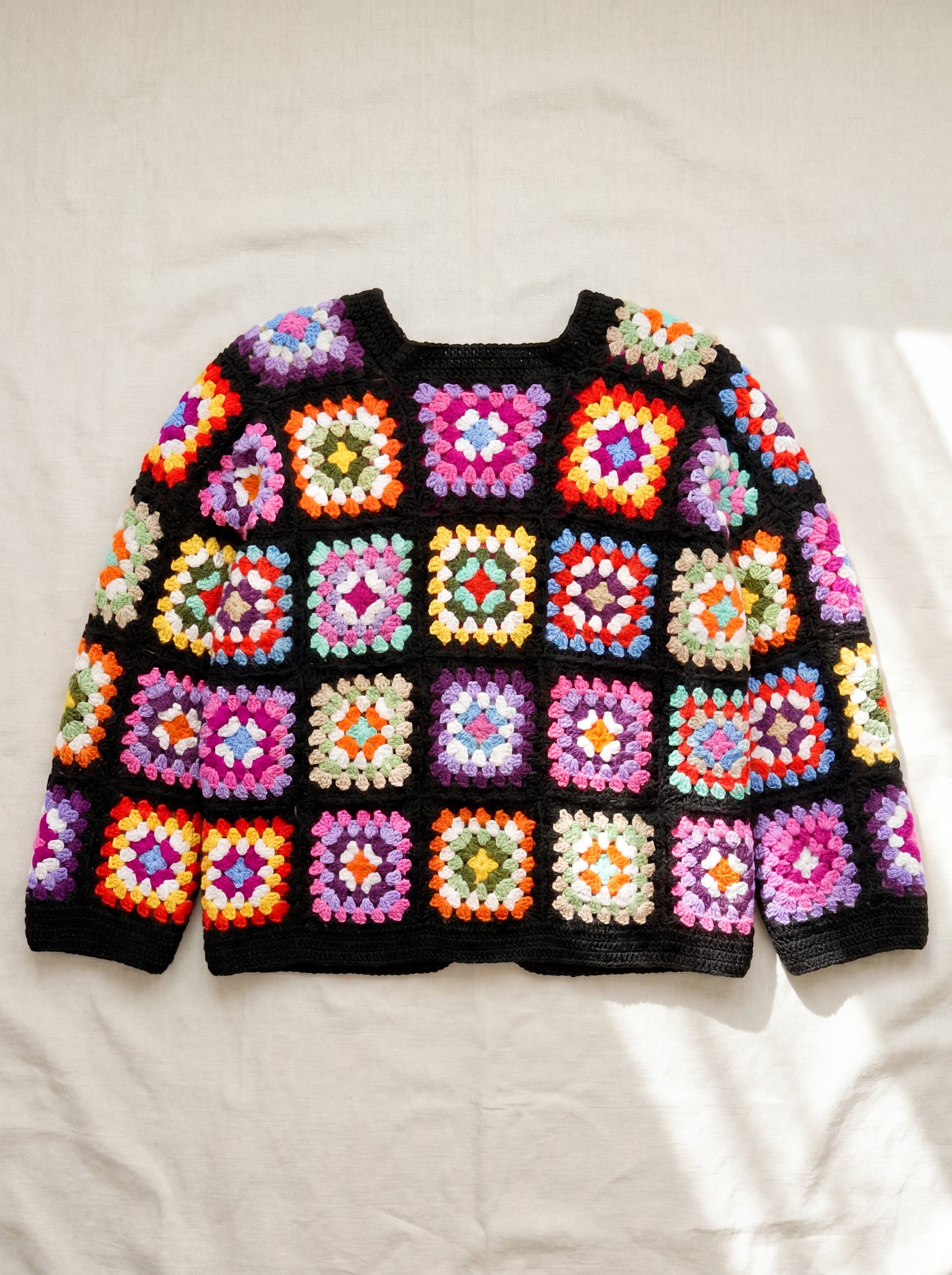 Handmade organic cotton cardigan by Ana Chic