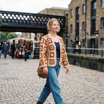 Handmade crochet cardigan, Camden Town London street style — Ana Chic