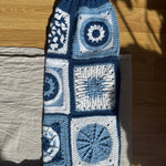 Handmade  by Ana Chic - Blue ethnic long