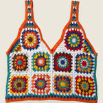 Handmade organic cotton crochet top by Ana Chic