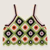 Handmade organic cotton crochet top by Ana Chic