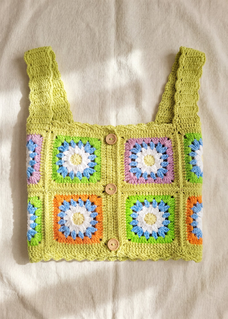 Handmade organic cotton top by Ana Chic