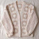 Handmade organic cotton cardigan by Ana Chic