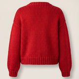 Handmade chunky wool knitted cardigan by Ana Chic