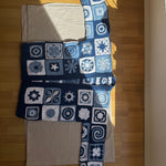 Handmade  by Ana Chic - Blue ethnic long
