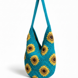 Green Sunflower Bag