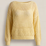 Handmade organic cotton crochet jumper by Ana Chic