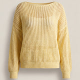 Handmade organic cotton crochet jumper by Ana Chic