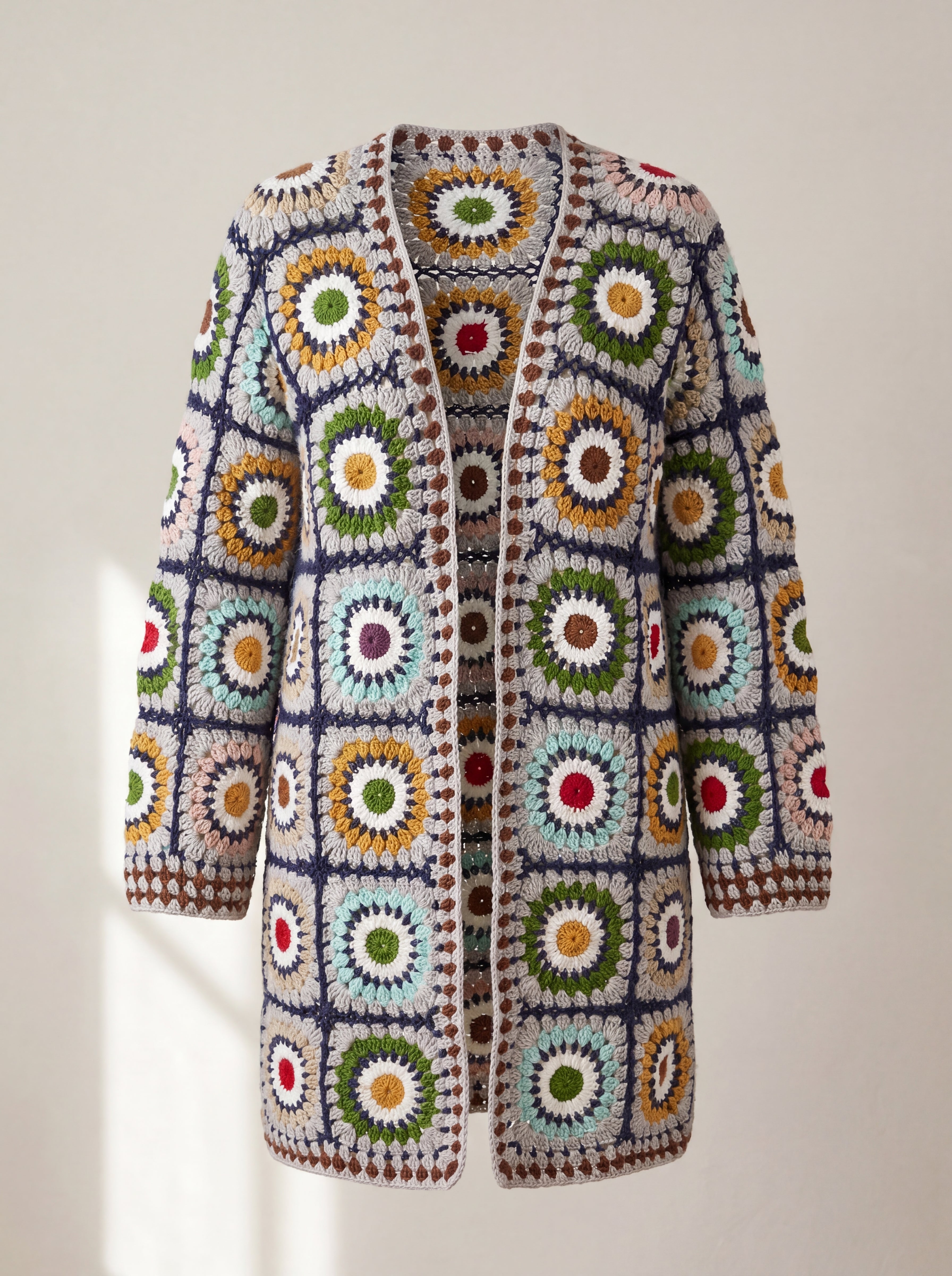 Handmade organic cotton cardigan by Ana Chic