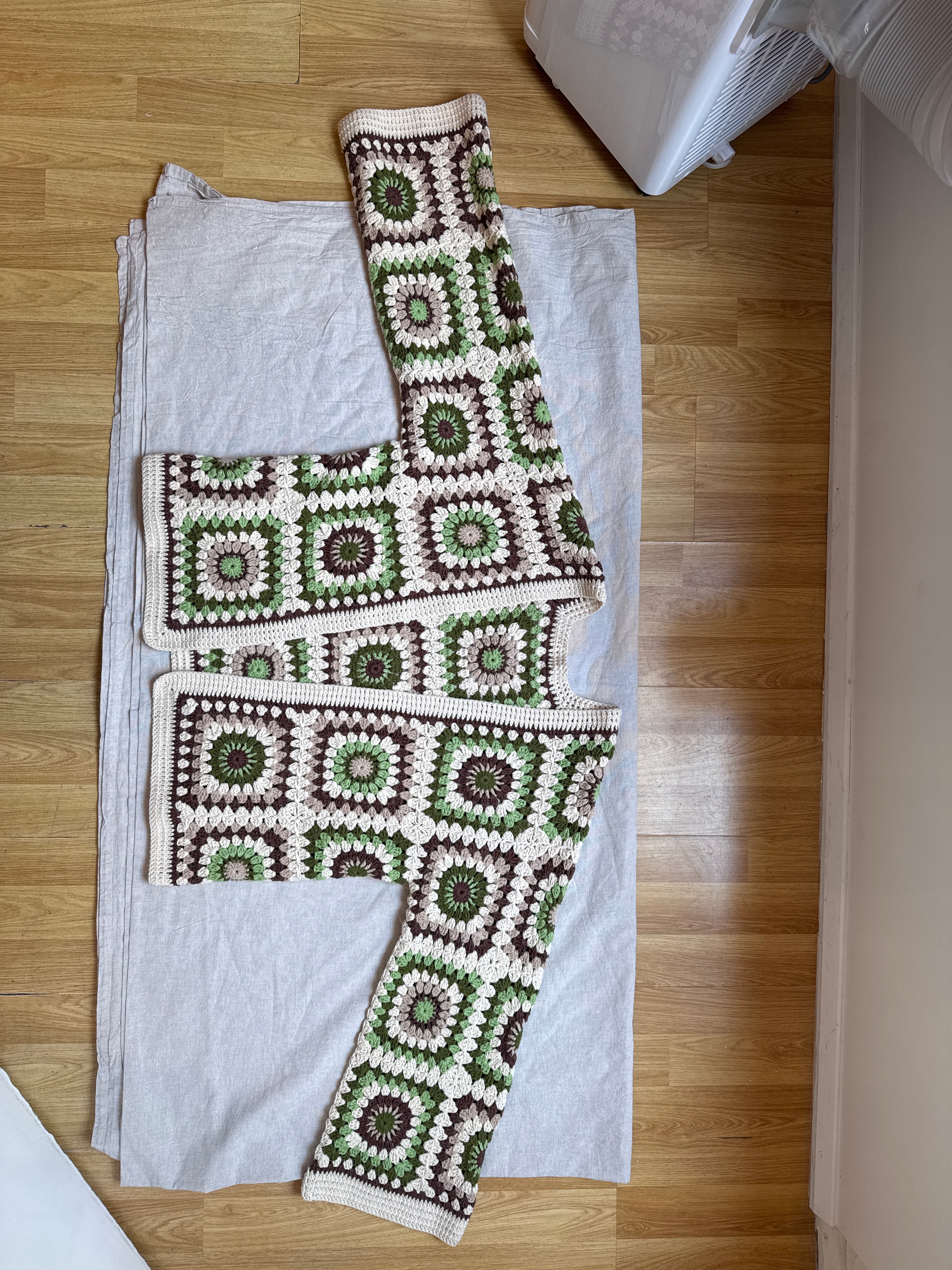 Handmade  by Ana Chic - Green boho