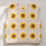 Handmade organic cotton vest by Ana Chic