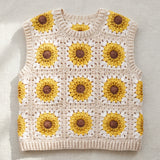 Handmade organic cotton vest by Ana Chic