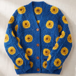Handmade organic cotton cardigan by Ana Chic