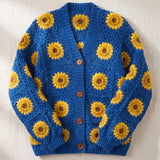 Handmade organic cotton cardigan by Ana Chic