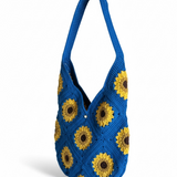 Blue Sunflower Bag
