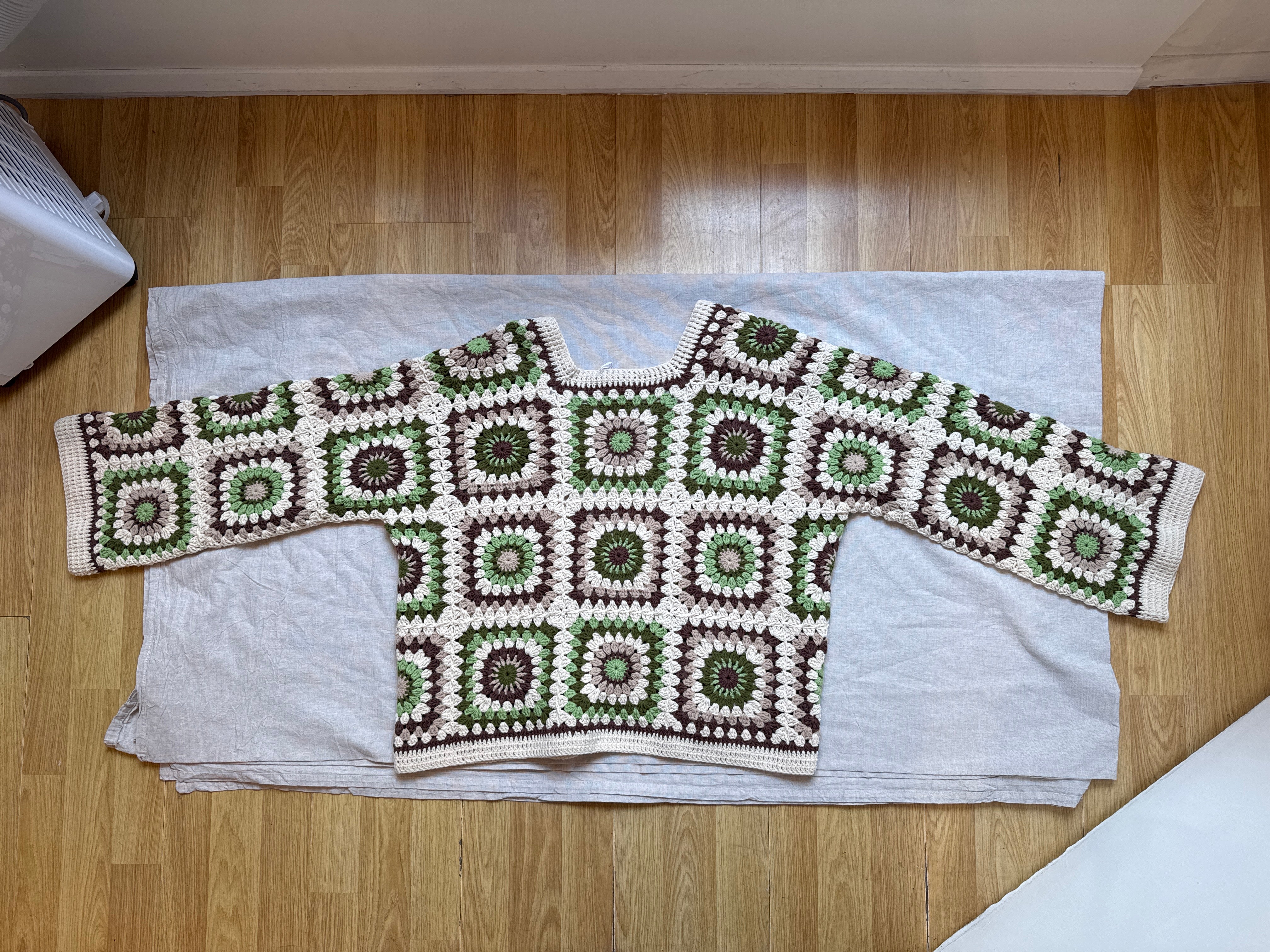Handmade  by Ana Chic - Green boho