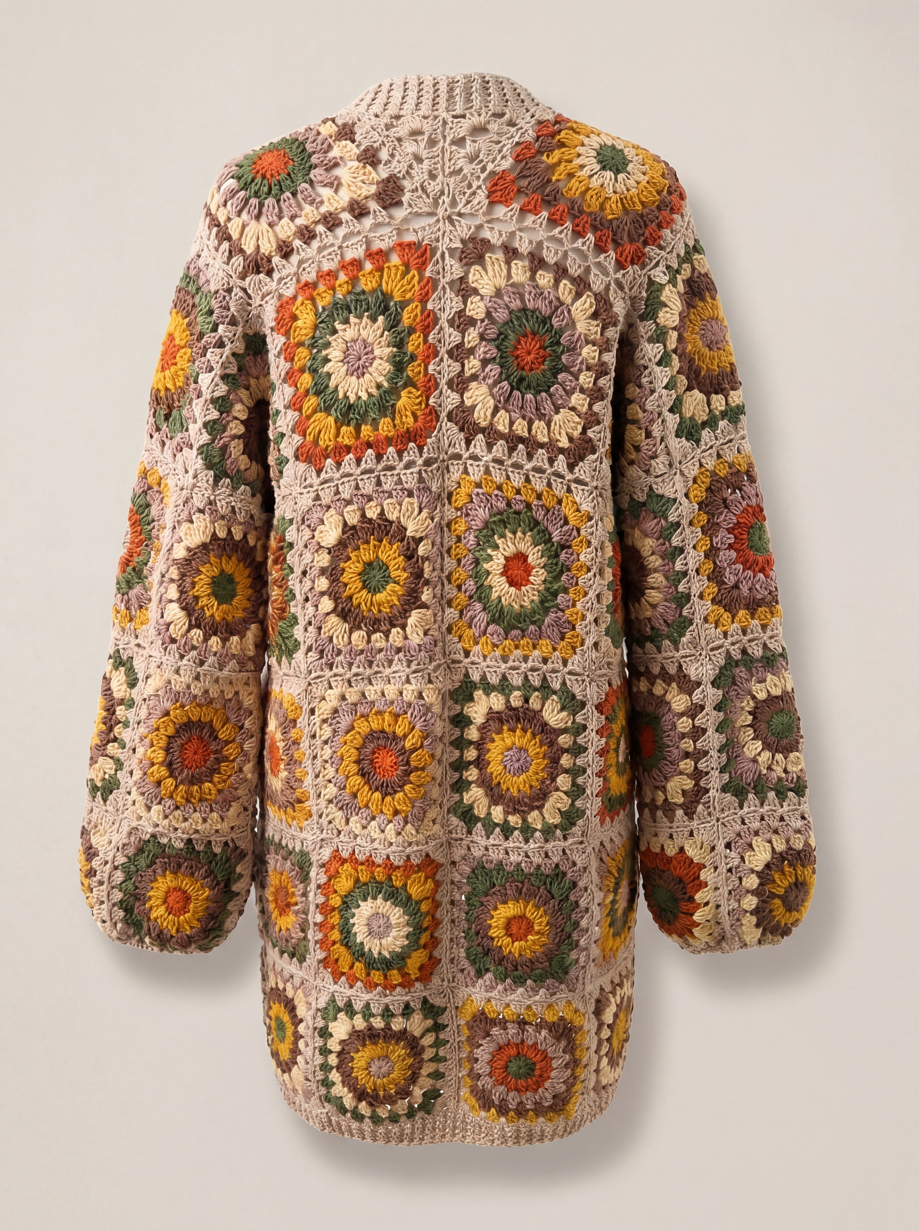 Handmade organic cotton cardigan by Ana Chic