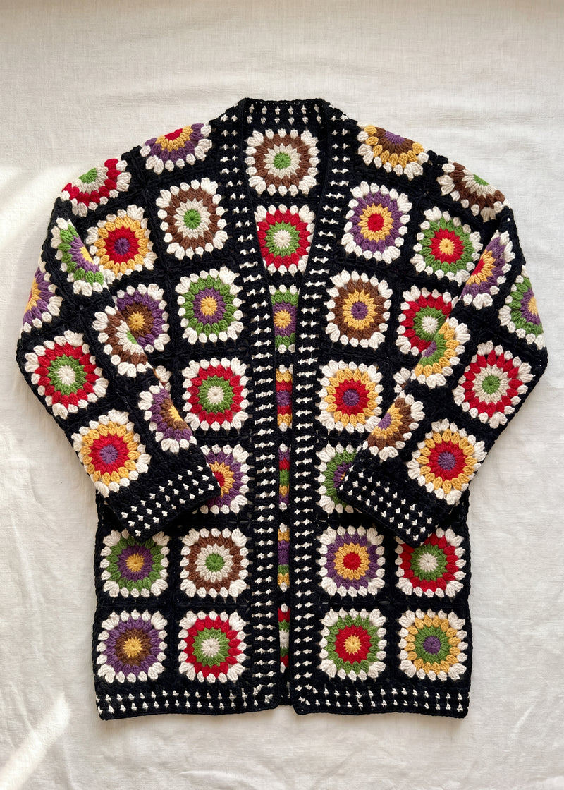 Handmade organic cotton cardigan by Ana Chic