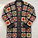 Handmade organic cotton cardigan by Ana Chic