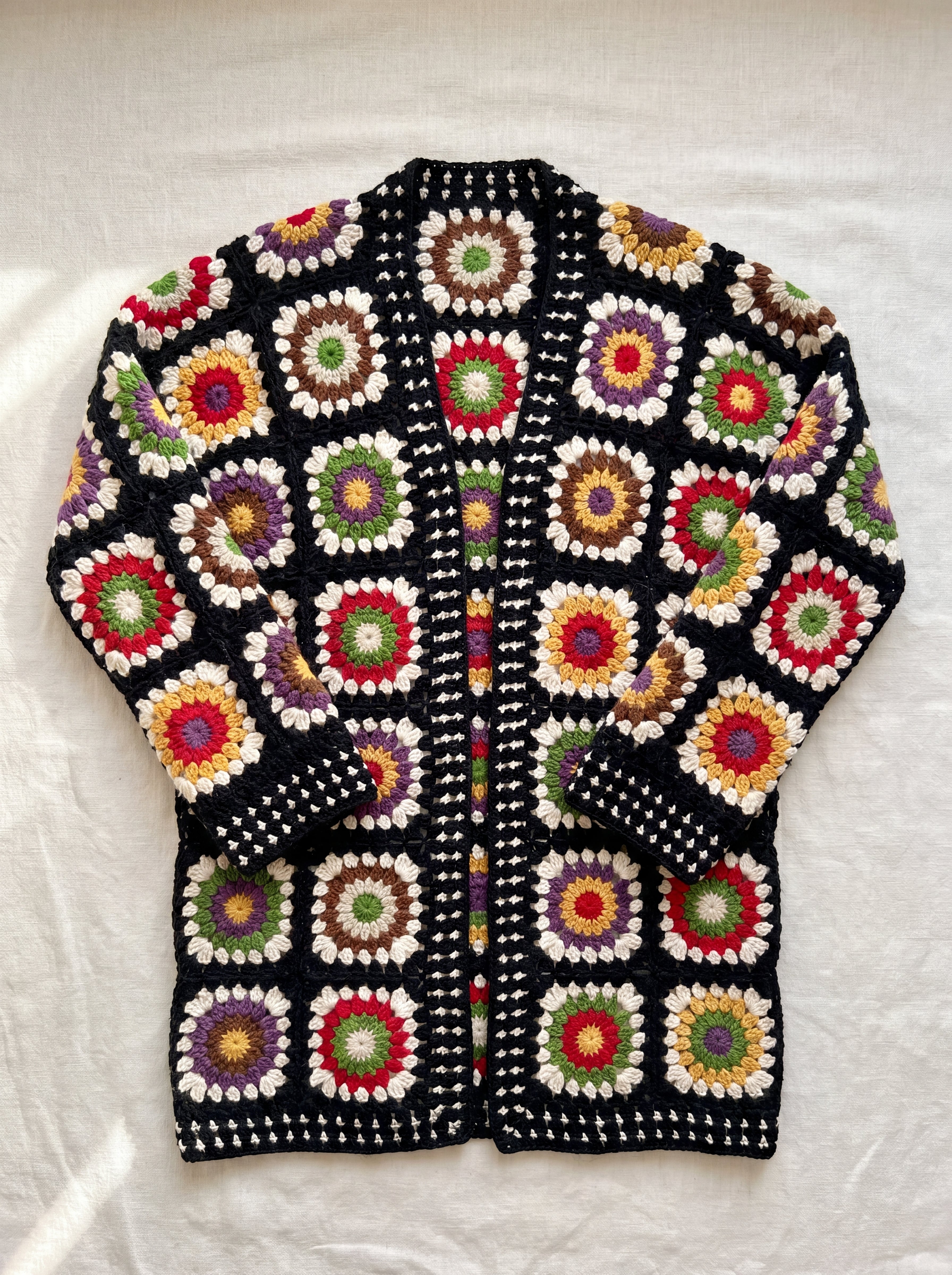 Handmade organic cotton cardigan by Ana Chic