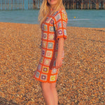 Handmade organic cotton crochet dress by Ana Chic