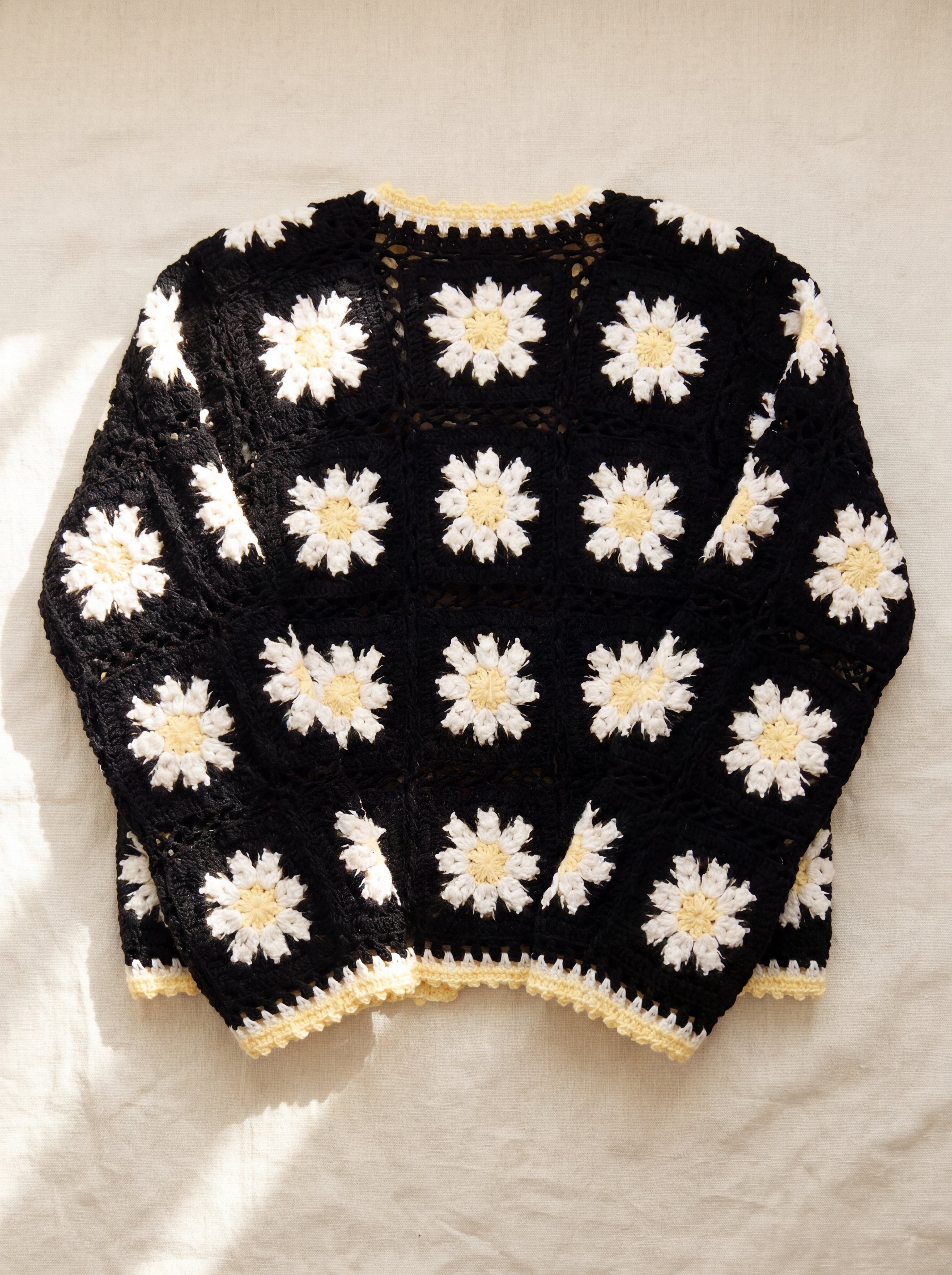 Handmade organic cotton cardigan by Ana Chic