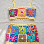 Handmade organic cotton set by Ana Chic